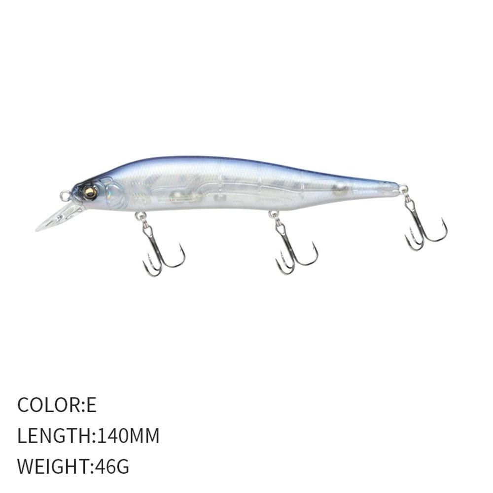 Preva Pencil Minnow Baits 140MM/40G Crankbaits Outdoor Umpan Ikan Kecil Yang Bermanfaat