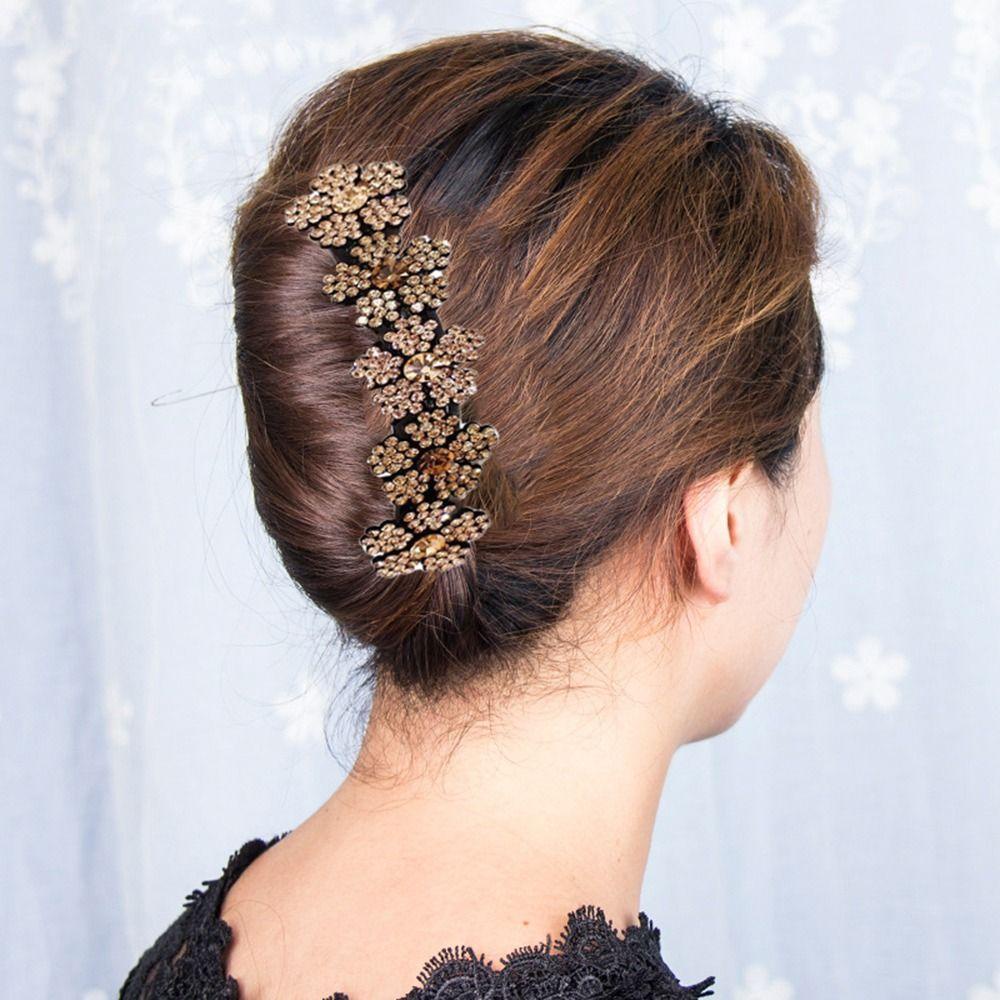 Needway   Hiasan Rambut Sisir Rambut Bunga Simple Bridal Wedding Hair Curler Untuk Wanita Hairclip