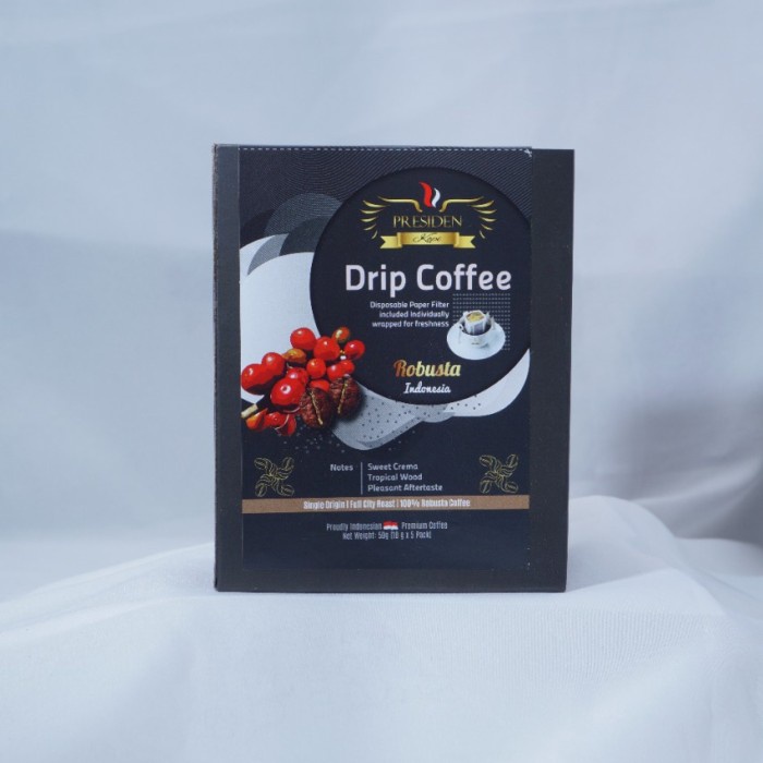 

KANAKA COFFEE SPECIAL DRIP ROBUSTA INDONESIA BY KOPI PRESIDENT