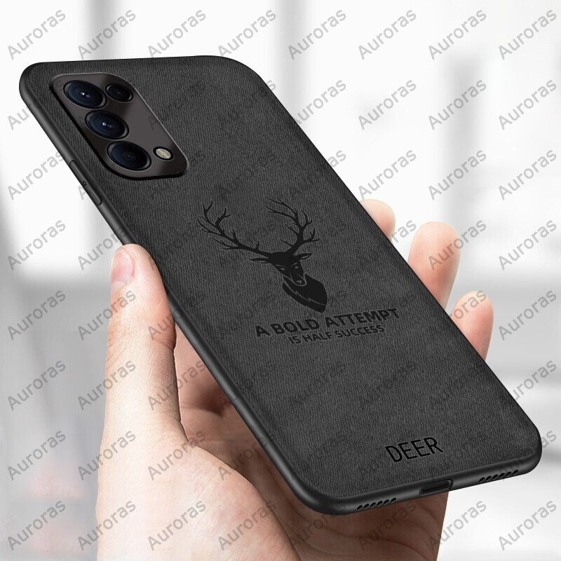 Promo Case Deer Oppo Reno 4 Softcase Jeans Pelindung Belakang Hp