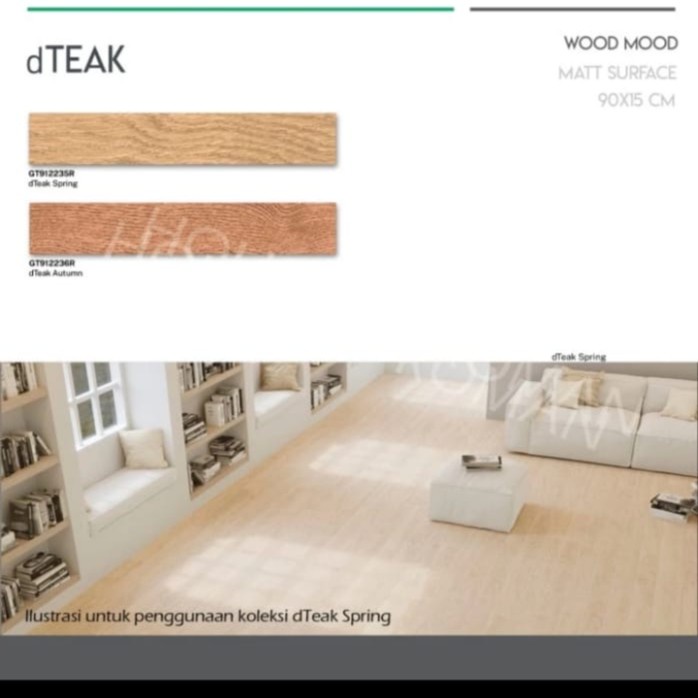 Roman Granit dTeak 90x15 GRADE A