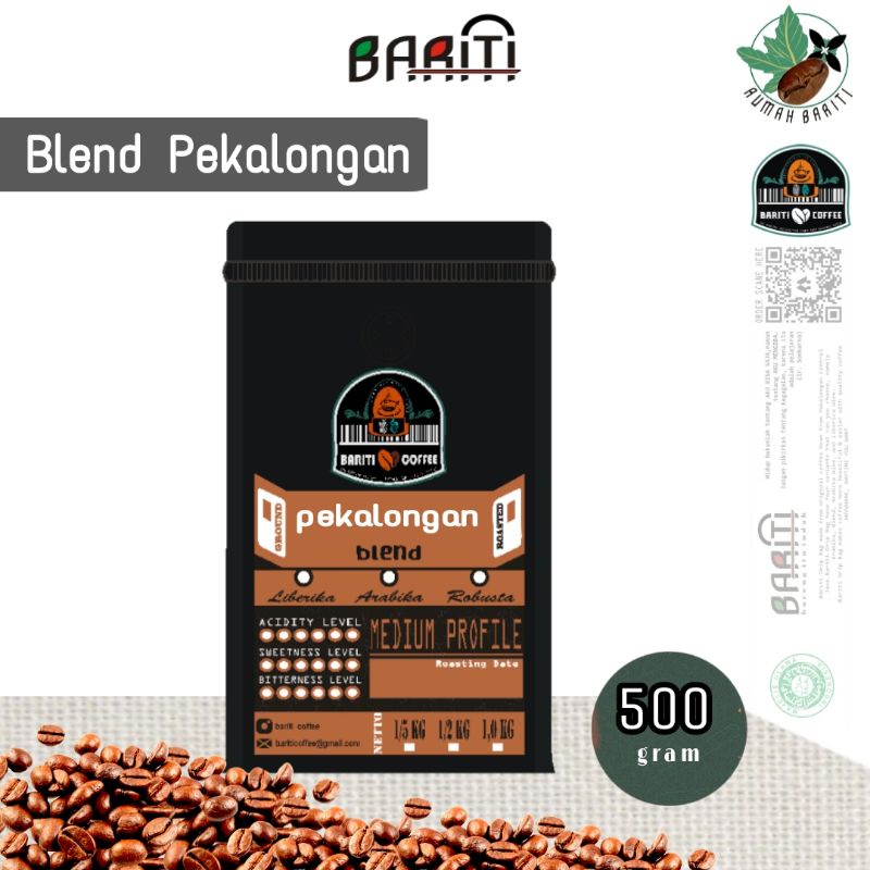 

Kopi Blend Arabika & Robusta (Berat: 500gr)