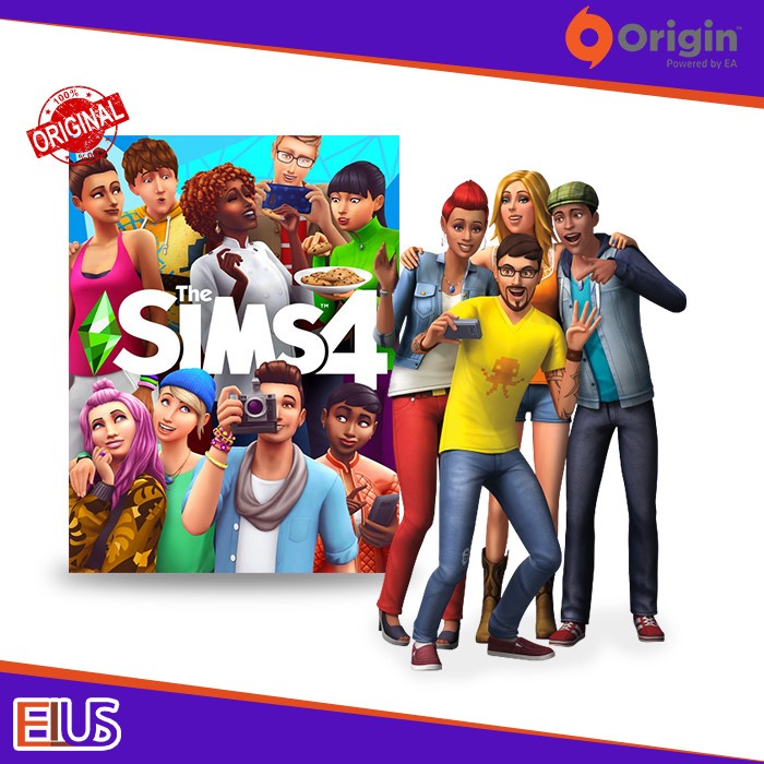 Jual PC / MAC Game The Sims 4 (STANDARD EDITION) Original Origin