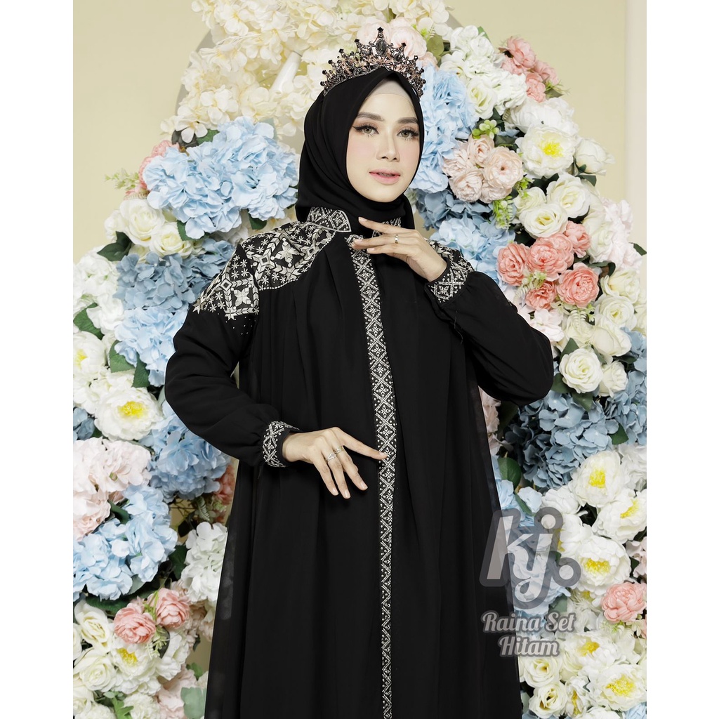 GAMIS SET RAINA CERUTY BABYDOL MIX BORDIR TERBARU//GAMIS TERLARIS//GAMIS WANITA KEKINIAN//GAMIS SET 
