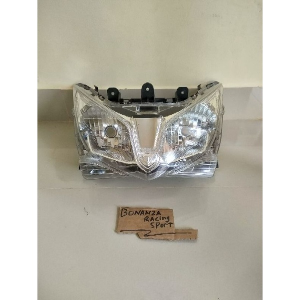 Headlamp reflektor mika lampu depan Honda vario 125 old kzr original