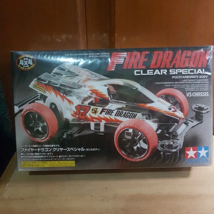 tamiya fire dragon clear