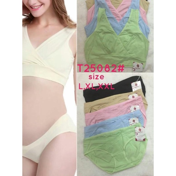 set bra / bh dan celana dalam ibu hamil import
