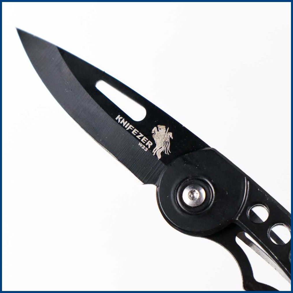 Pisau Saku Lipat Serbaguna Folding Portable Knife Survival Tool - Knifezer