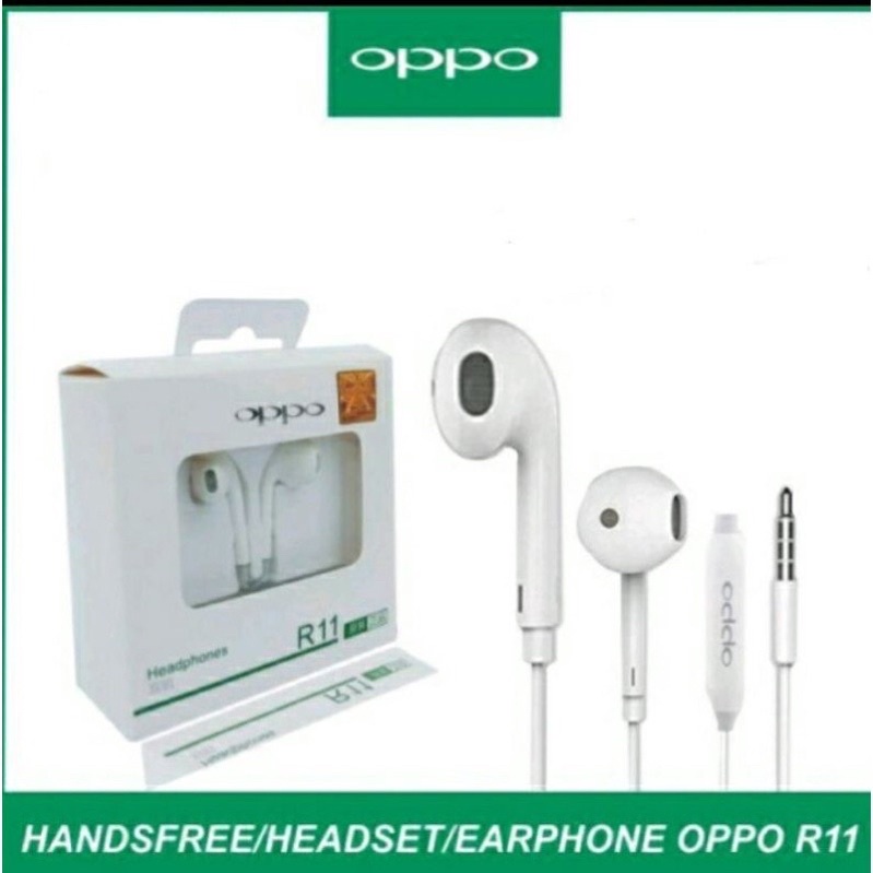 Headset Oppo R11 Original Quality In-Ear Headphones Hansfree Oppo R-11