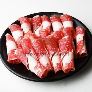 

Usa Beef Slice / Shortplate Us / Daging Sapi Slice Tipis @1Kg Non Cod Budi.Doremi2