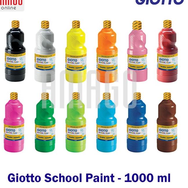 

GIOTTO SCHOOL PAINT - SCARLET RED - 1.000 ml - 535508