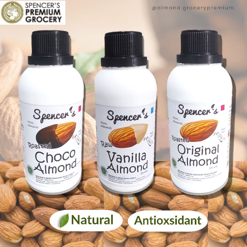 Jual Susu Almond Rendah Kalori Tanpa Pengawet / Susu Almond ASI BOOSTER