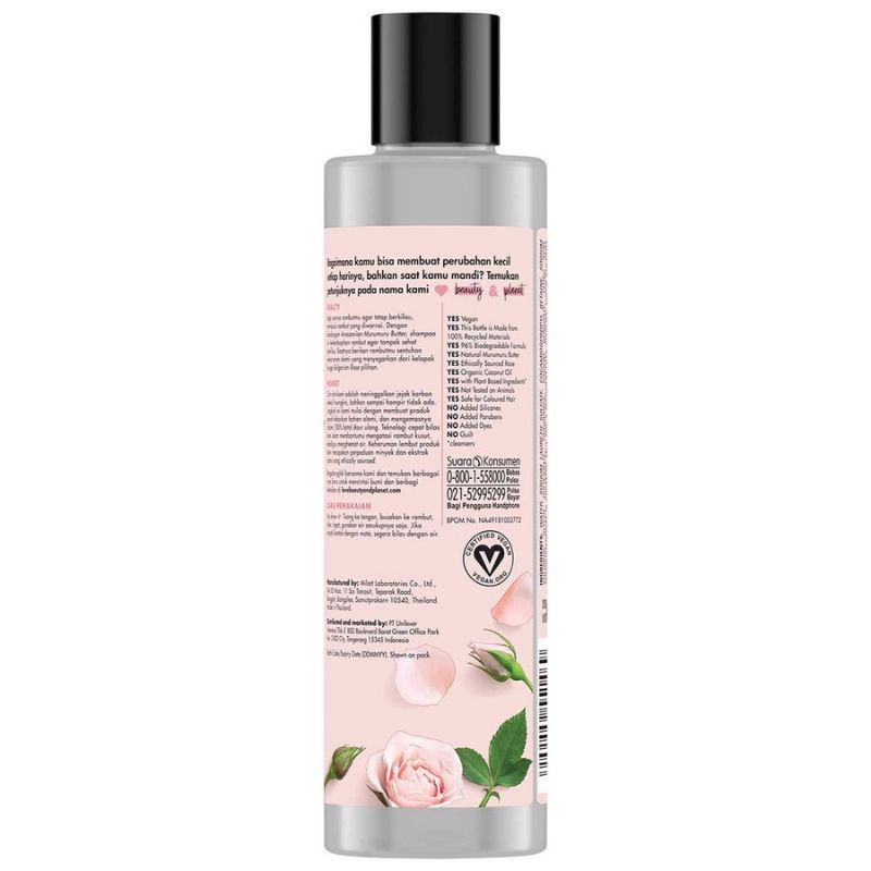 Love Beauty &amp; Planet Murumuru Butter &amp; Rose Shampo 200mL