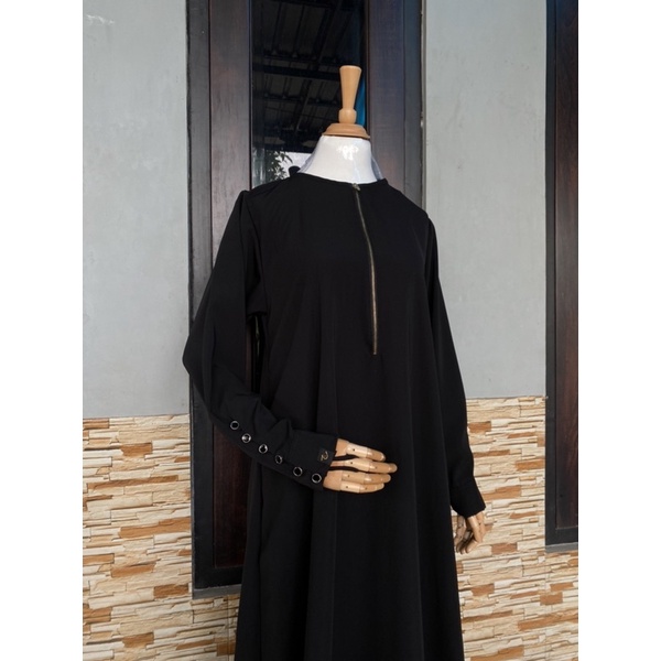 MECCA ABAYA BAHAN WOLFIS SILKY PREMIUM