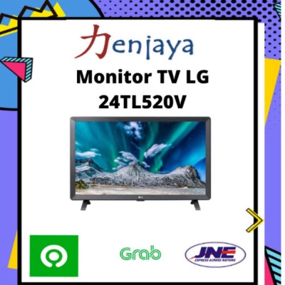 LG LED TV DIGITAL 24 Inch 24TL520V-PT Monitor TV 23.6” - NEW 2021 Diskon