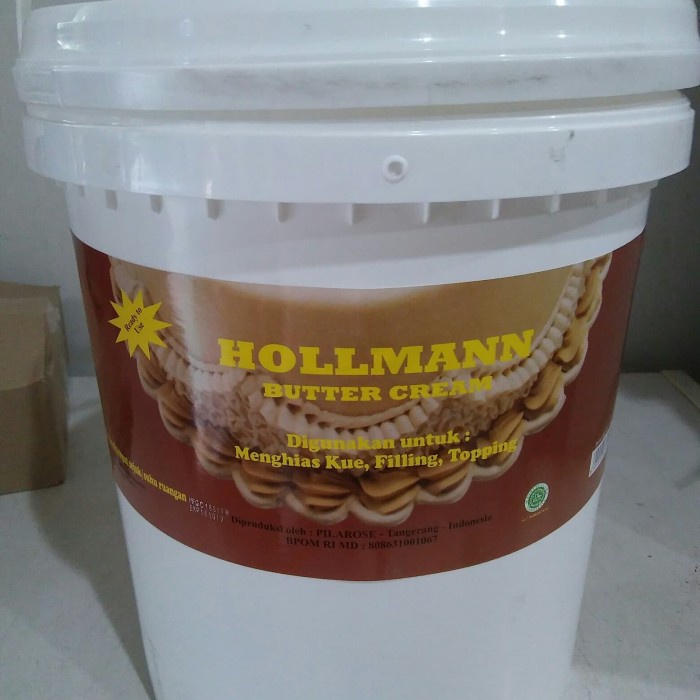 

Tokopratiwiw - Buttercream Hollman Vanila 1Pail