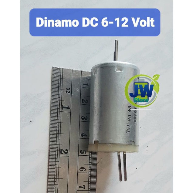 Dinamo DC daya 6 - 12 Volt high speed (Baru)
