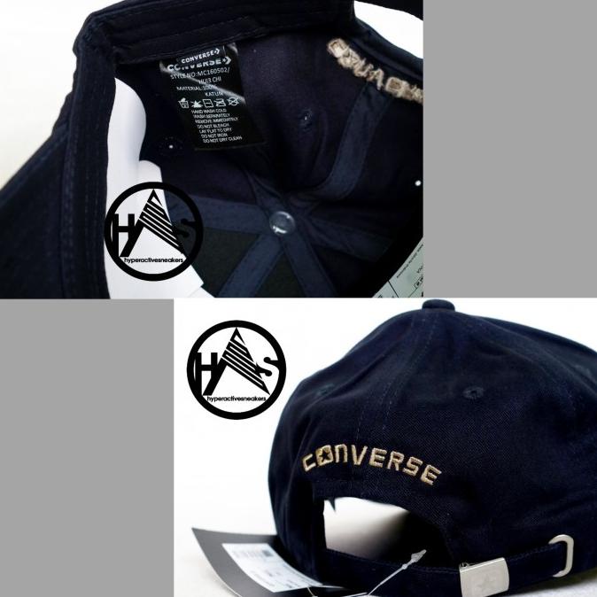 TOPI CONVERSE REGULAR CAP CAPS CHUCK PATCH BASEBALL ORIGINAL PT MAP