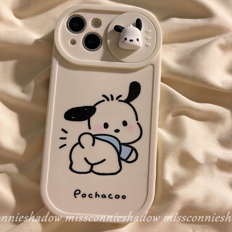 Soft Case Tpu Motif Kartun Anjing Pachacco 3D Untuk IPhone 11 13 12 Pro Max 7Plus 8Plus XR 11 Pro Max X XS Max