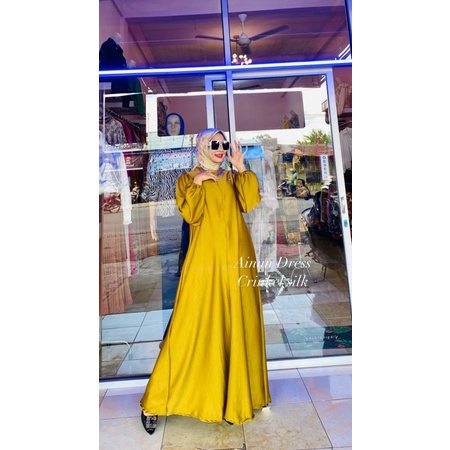 AINUN DRESS / GAMIS TERBARU/ GAMIS MUSLIM