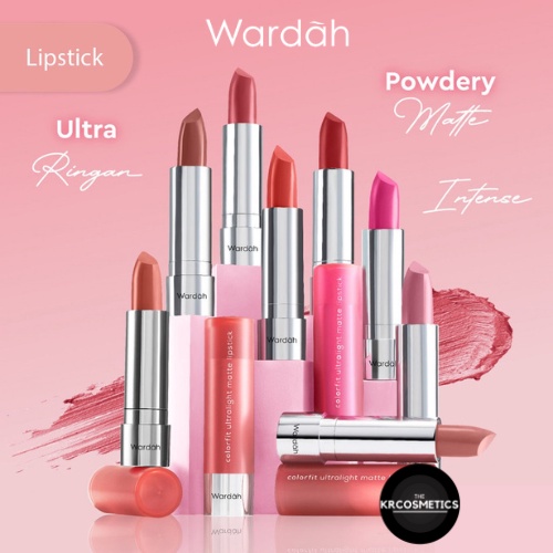 Wardah Colorfit Ultralight Matte Lipstick - Ringan dan Lembut di Bibir 3,5 GR