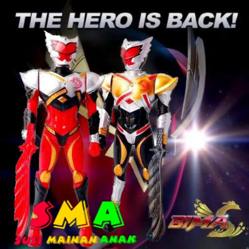 Mainan Action Figure Bima X