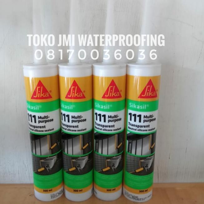 Sikasil 111 Multi Purpose (MP), 300ml - Hitam