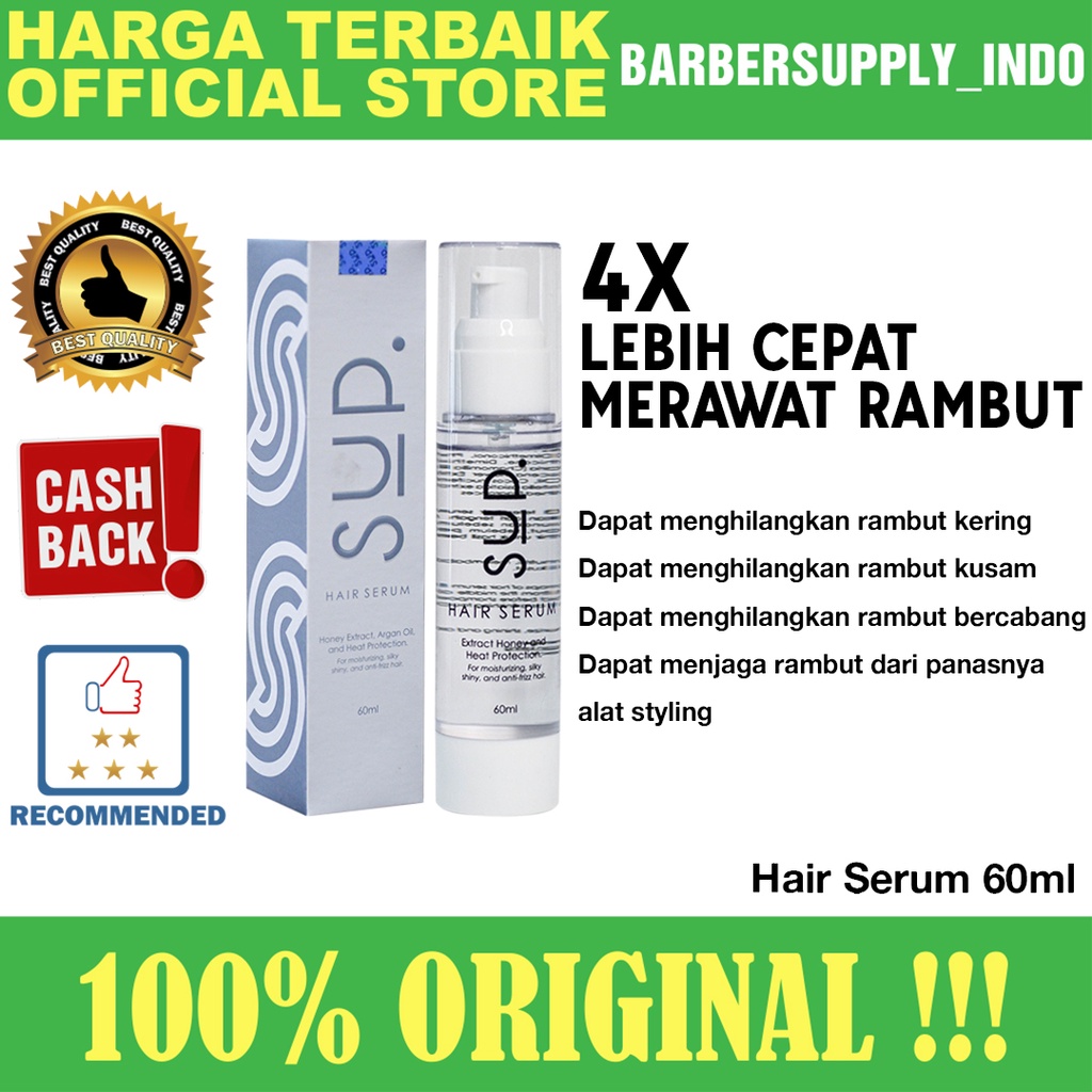 SUP Hair Serum Anti Rambut Kering dan Bercabang