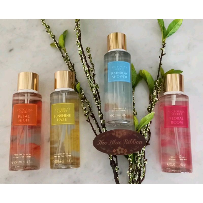 ORIGINAL VICTORIA SUMMER COLLECTION ( FLORAL BLOOM , SUNSHINE HAZE , RAINBOW SHOWER , PETAL HIGH )BODY MIST