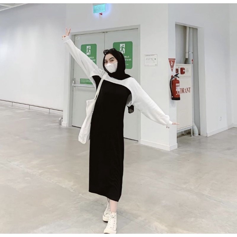 Inner Span JERSEY / Inspan Long Dress