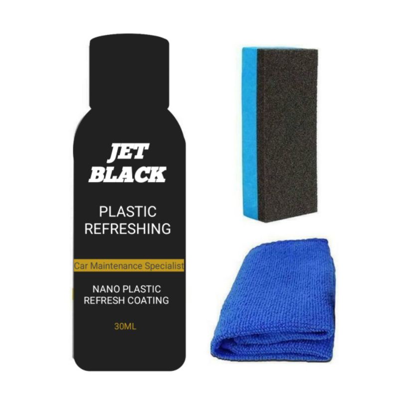 JET BLACK|| Penghitam Motor / Mobil || Penghitam Body Permanenent 30ml