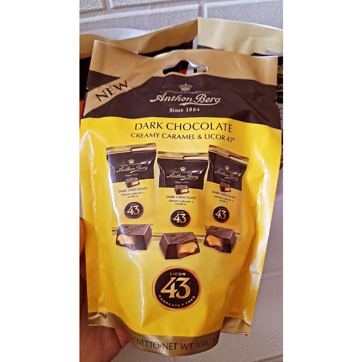 Anthonberg Dark Chocolate Creamy Caramel 100 gr