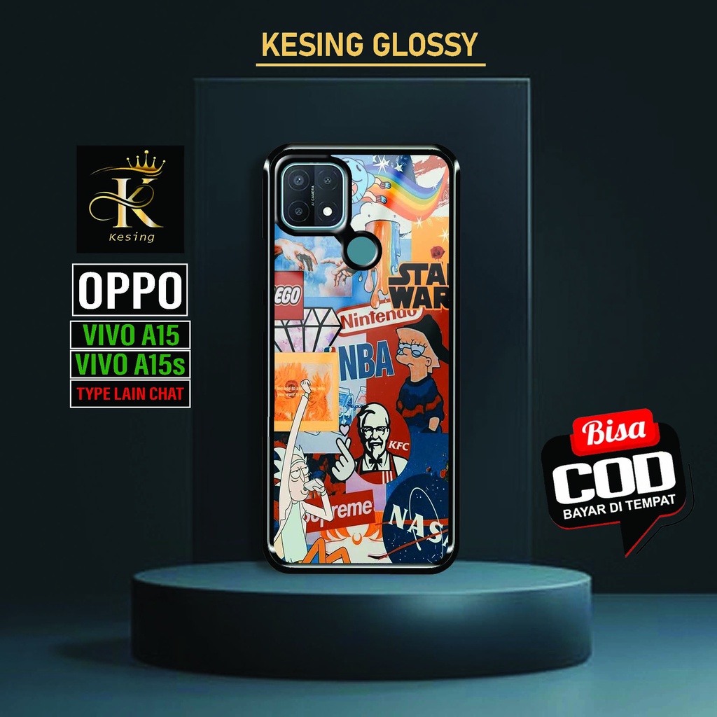 Case Oppo A15 / A15S - Case Oppo A15 - Silikon Oppo A15S Terbaru - Case Fashion Oppo - Softcase Oppo
