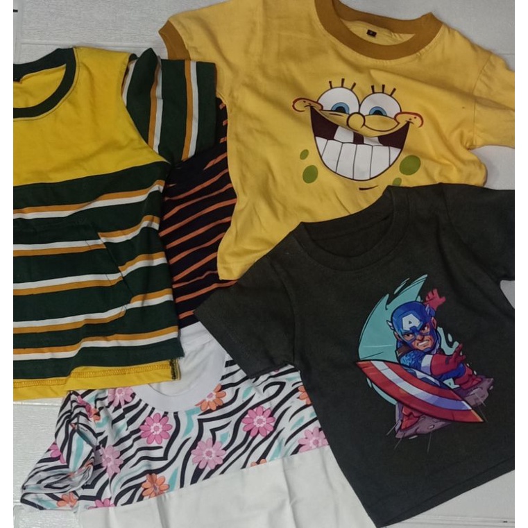 SALE STOCK & REJECT - KAOS ANAK