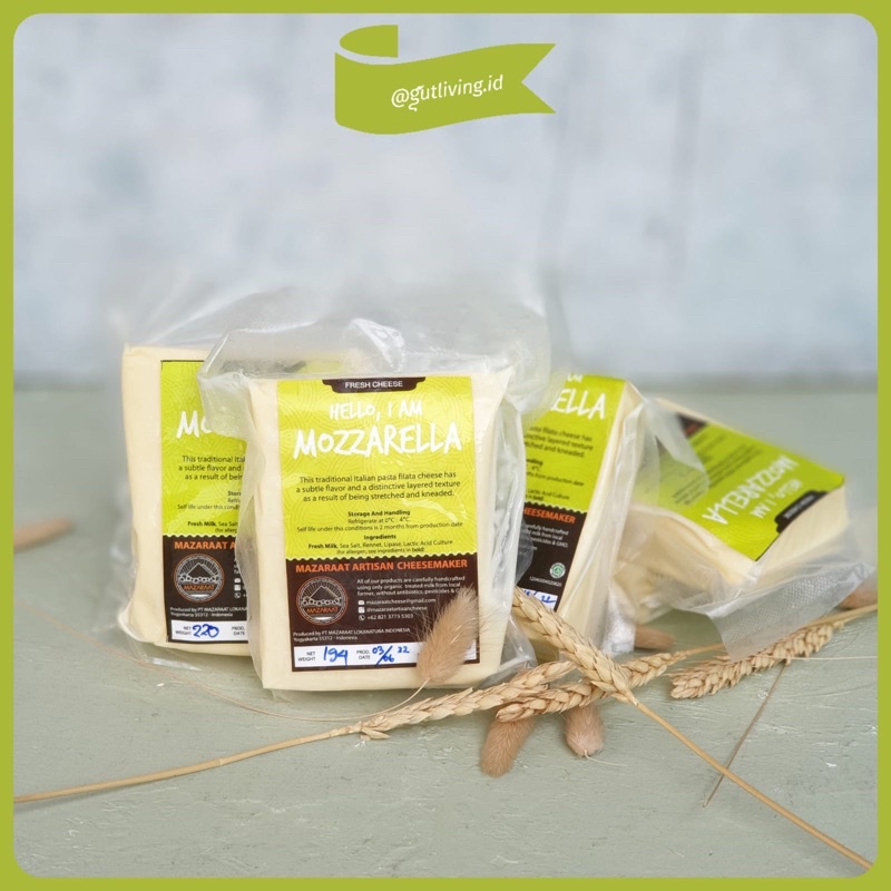 

Natural Keju Mozarella Mazaraat Artisan Cheese