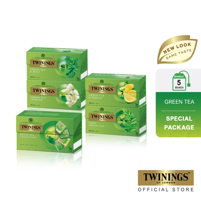 

SPECIAL PACKAGE TWININGS GREEN TEA