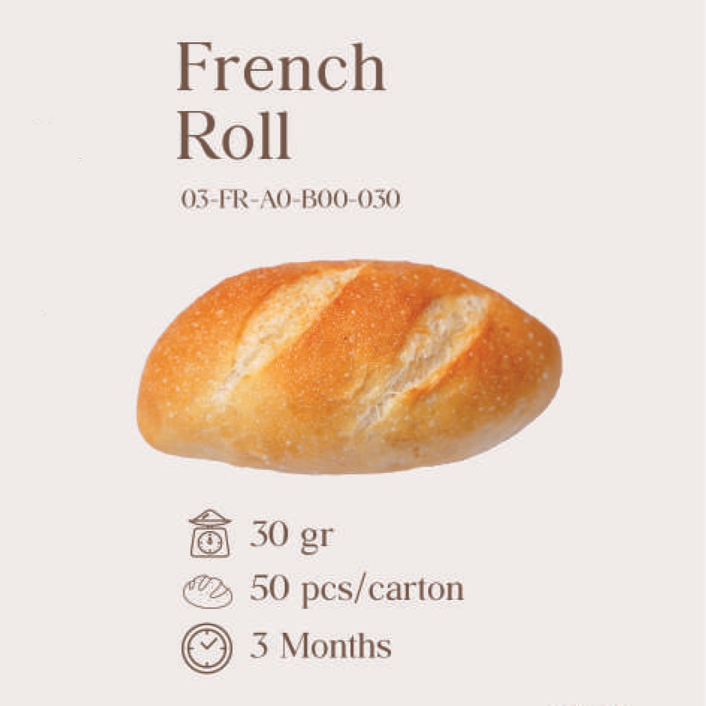 

FRENCH ROLL FRESH/READY-TO-EAT (KARTON)