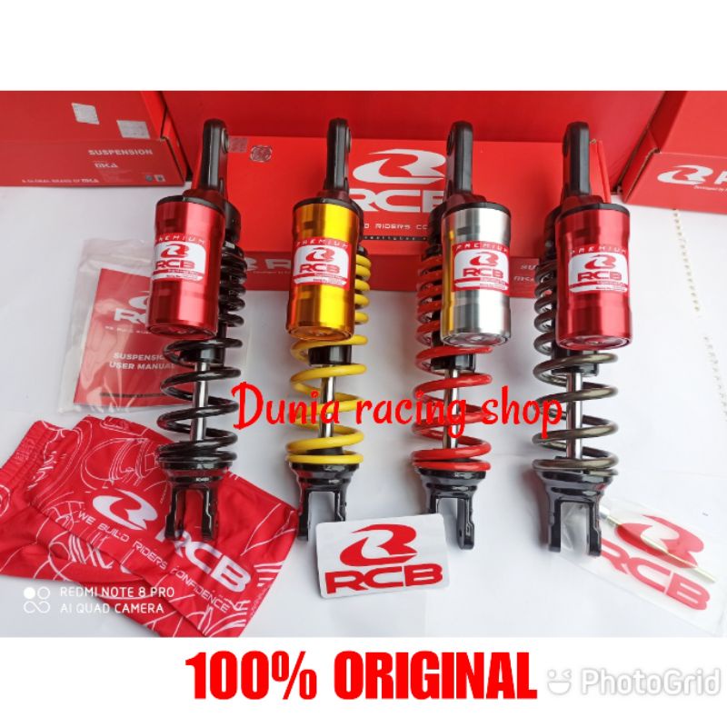 SHOCK RCB Tabung Shock RCB Beat Scoopy Vario 110 Vario 125 Vario 150 Vario 160 Spacy Beat fi Scoopy new Beat Deluxe Fazzio Lexi FreeGo Mio Soul GT Mio Xeon Fino X Ride Mio M3 Mio J Mio sporty Original RCB