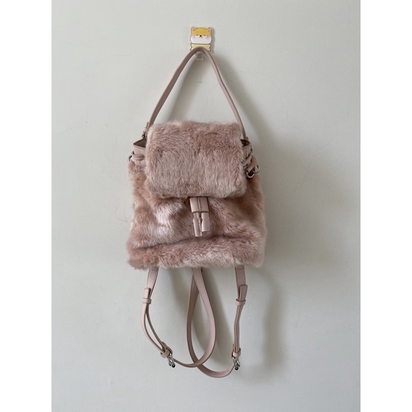 Zara tas pink bulu PL