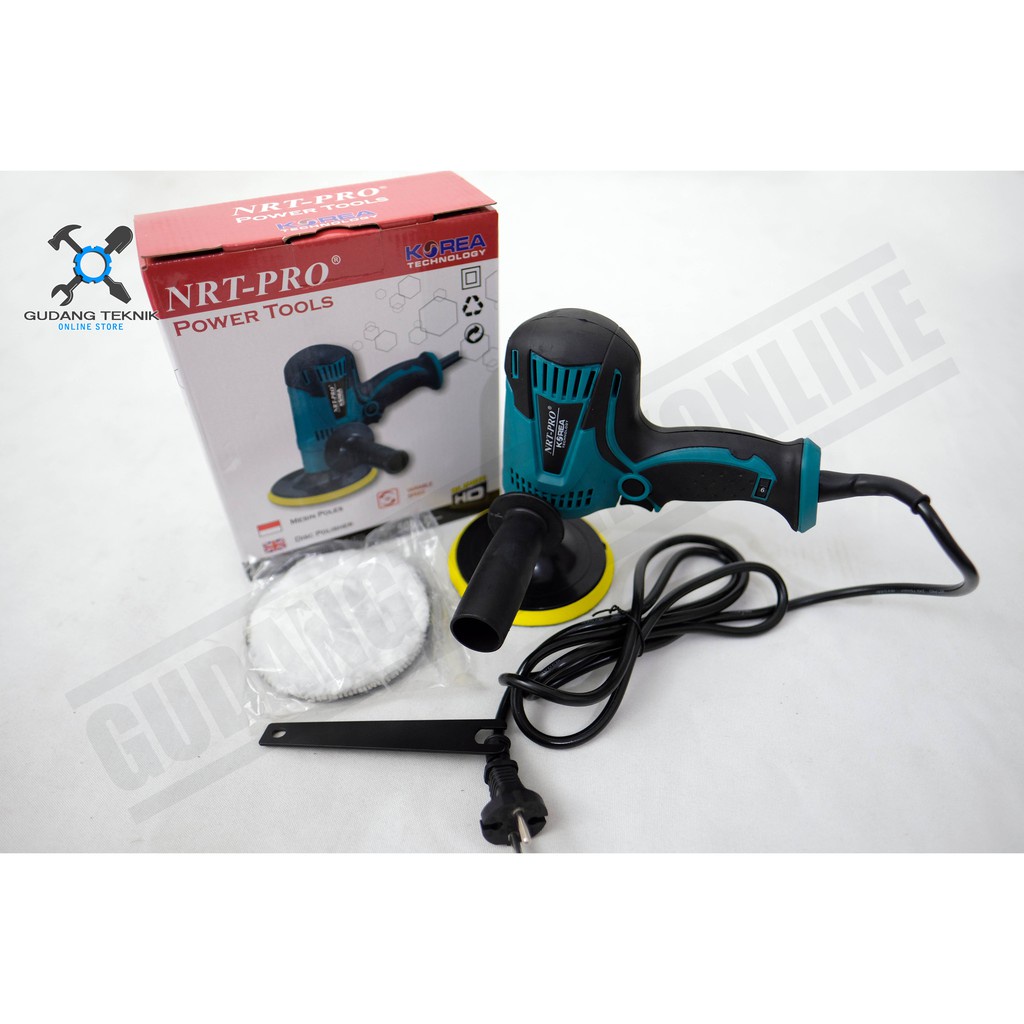 MESIN POLES MOBIL GV5000HD NRT PRO Listrik 5&quot; / Electric Disc Polisher Variable Speed 5Inch GV5000 HD NRT PRO