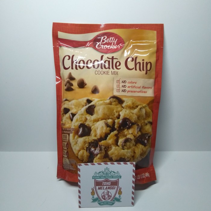 

Betty Crocker Chocolate Chip Cookie Mix 496 Gr Chips