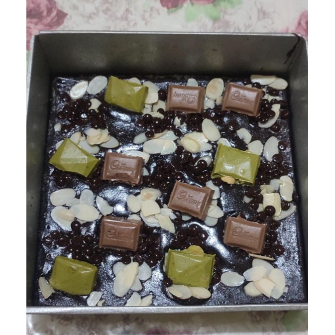 

Brownies shiny fudgy