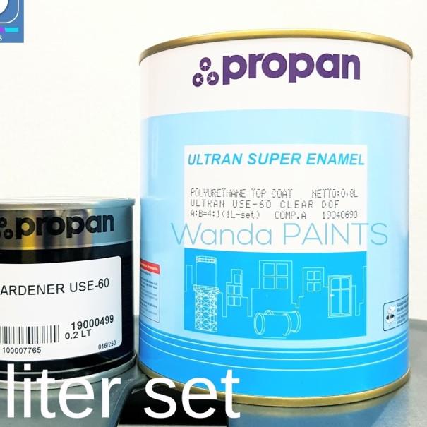 PROPAN ULTRAN SUPER ENAMEL USE60 PU Clear Dof (1 LITER)