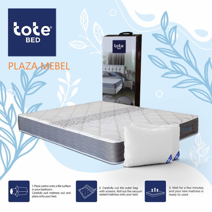 &gt;*&gt;*&gt;*&gt;*] Matras Tote Bed Kasur Pocketed Spring In The BOX Uk. 100 - 200