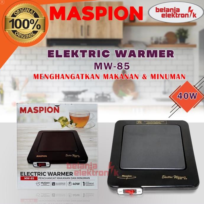 MASPION ELECTRIC WARMER MW-85 PEMANAS ELEKTRIK MAKAN MINUMAN
