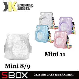 SBox Instax Mini 11 9 8 Glitter Color Hardcase Case Casing