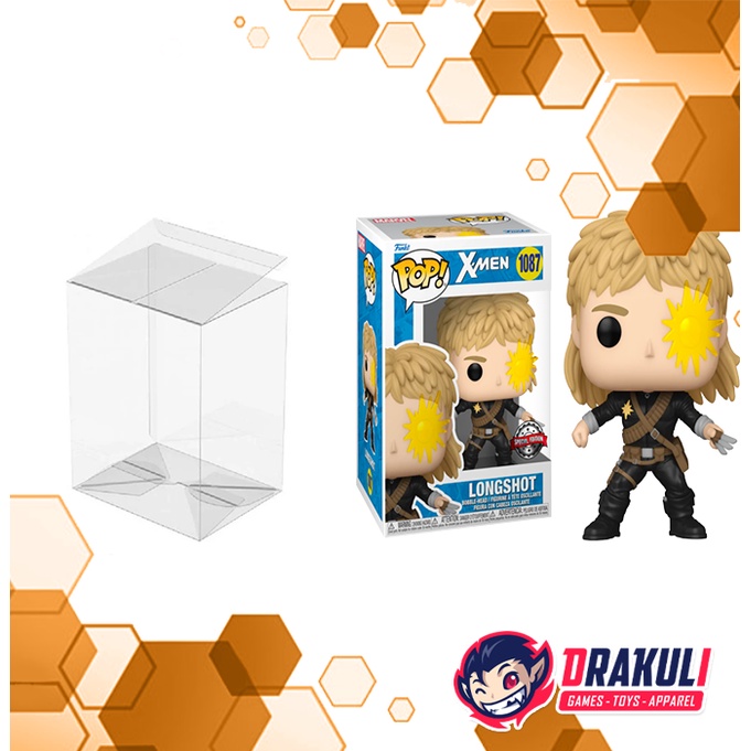 Toys Funko Pop Marvel X-Men Longshot Spesial Edition WITH PROTECTOR