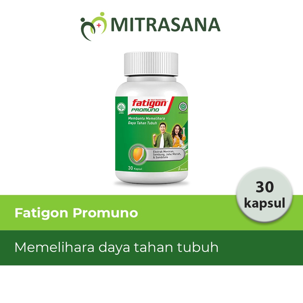 Fatigon Promuno 30 Kapsul - Imunomodulator Herbal untuk perkuat imun tubuh
