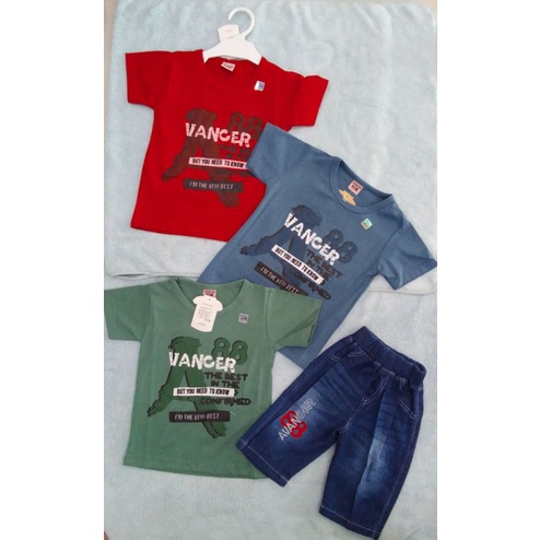 Baju Setelan Anak Laki-Laki/ setelan Pendek Anak/ Setelan Anak Keren