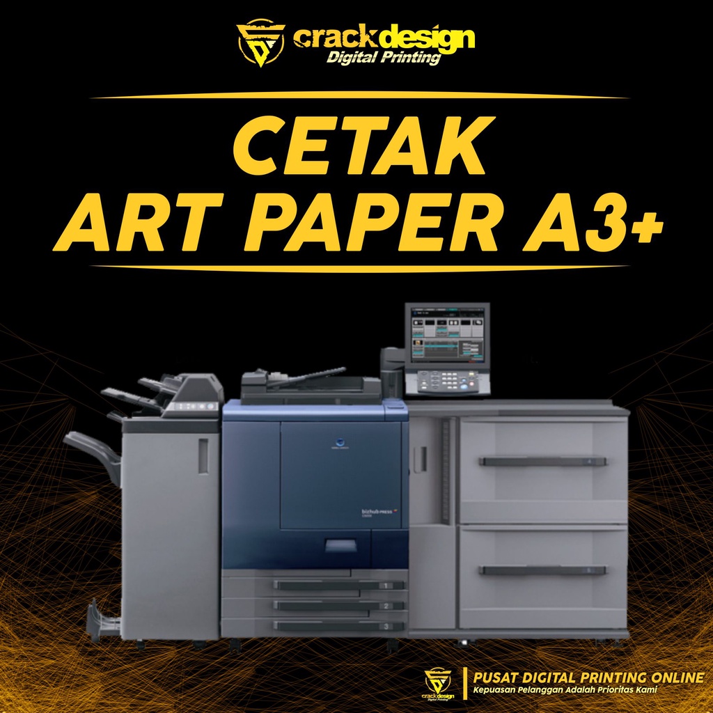 

CETAK ARTPAPER A3+ 260 GR CUSTOM MURAH CRACKDESIGN